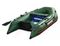 Лодка NISSAMARAN TORNADO 230 ( зеленый ) алюм. пол A/L