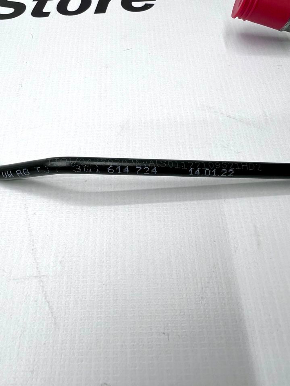 Трубка тормозная задняя правая Фольксваген Поло, Шкода Рапид. 1J0614750. Оригинал.