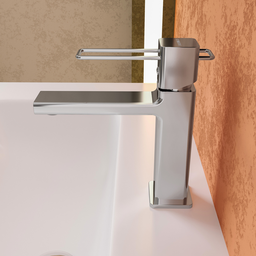 Смеситель для раковины STWORKI Брамминг S40010CR хром