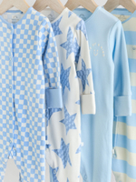 Комбинезон / Cлип для малышей Next E19-569, 4 шт., Голубой