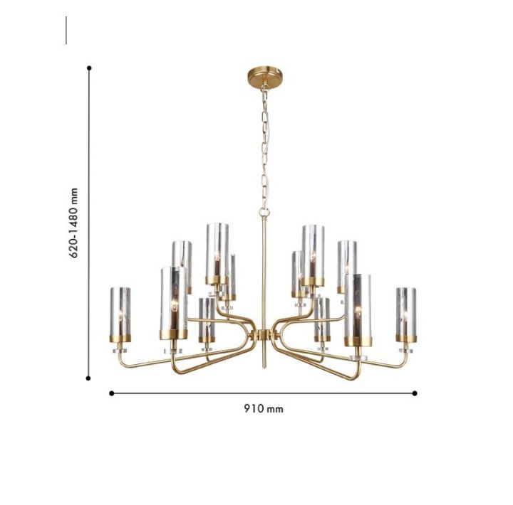 Подвесная люстра F-Promo Shandar 4620-12P