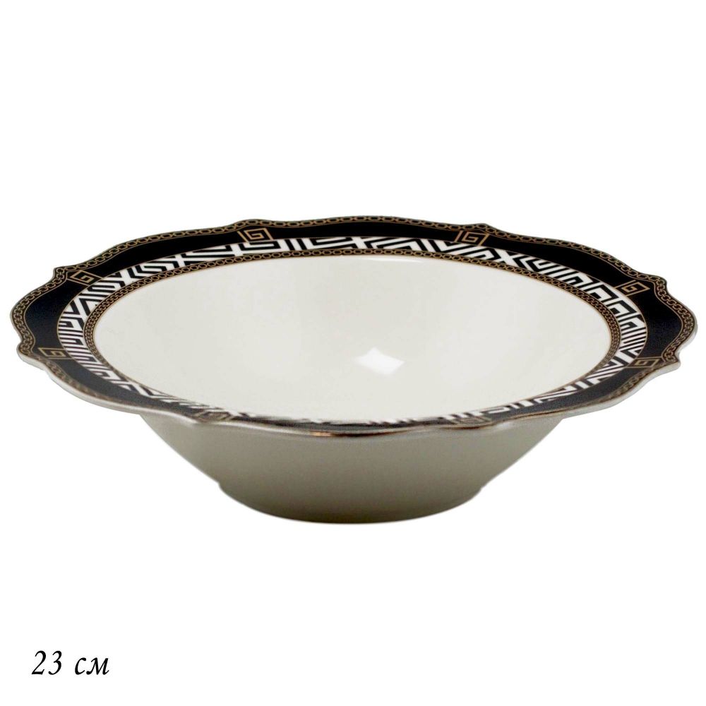 Lenardi 205-473 Салатник 23см ИЗОЛЬДА в под.уп.(х18)Фарфор