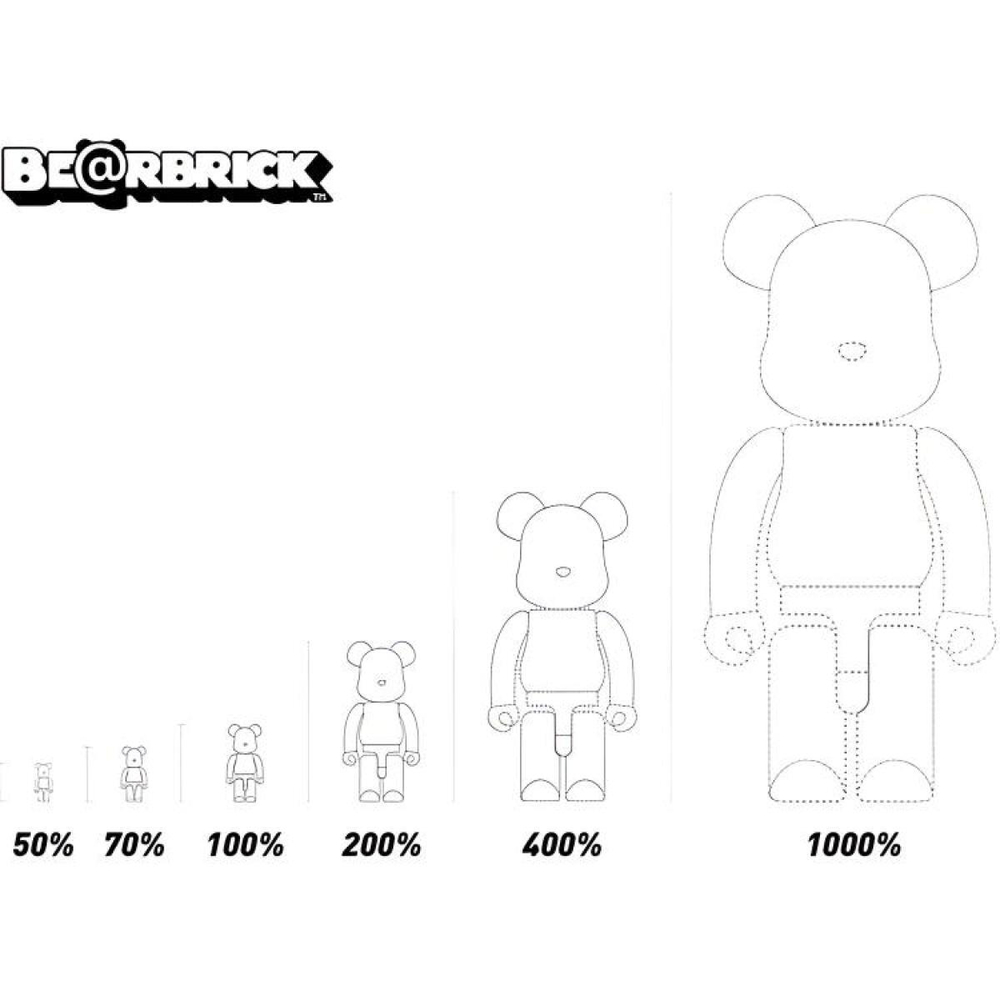 Дизайнерские игрушки BE@RBRICK x BAPE(R) 1000% CAMO TIGER 70cm, 3438662-615420474