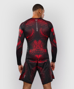 Рашгард Venum Matupa Black/Red/Silver L/S