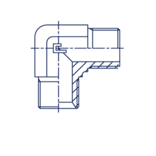 Соединение P90 BSP 1.1/2 - BSP 1.1/2