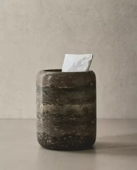 ZARA HOME СТАКАН ДЛЯ ЗУБНЫХ ЩЕТОК ИЗ МРАМОРА, РАЗНОЦВЕТНЫЙ