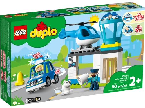 Конструктор LEGO Duplo 10959 Полицейский участок и вертолёт