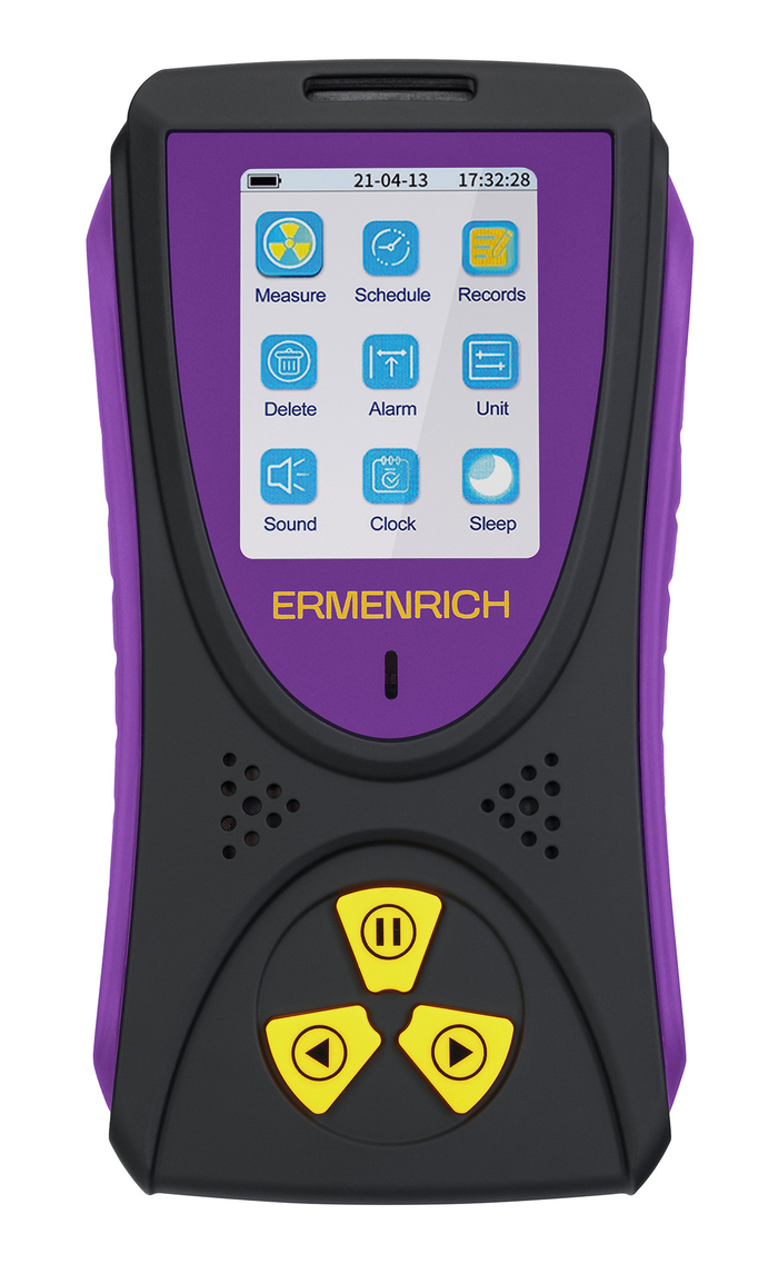 Дозиметр Ermenrich Ping RD50, фиолетовый
