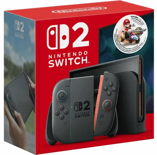 Игровая приставка Комплект Nintendo Switch 2 256 ГБ + Mario Kart World