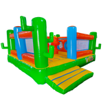 Коммерческий надувной батут «Веселый кактус», 5*4*2 м.