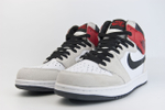 Кроссовки Nike Air Jordan 1 Wmns White / Black / Red