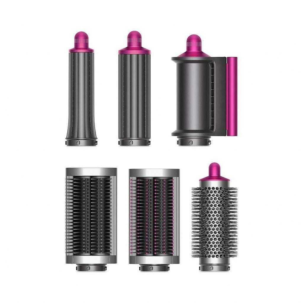 Dyson стайлер Airwrap Complete HS05 Fuchsia/Nickel (фуксия никель) с кейсом
