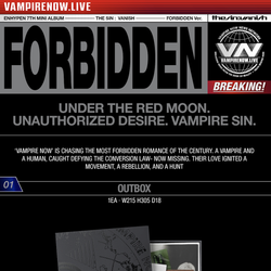 Альбом ENHYPEN - THE SIN: VANISH (с автографами)