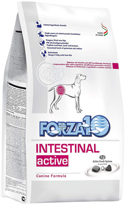 Forza10 4кг Active Intestinal Корм для собак при заболеваниях ЖКТ