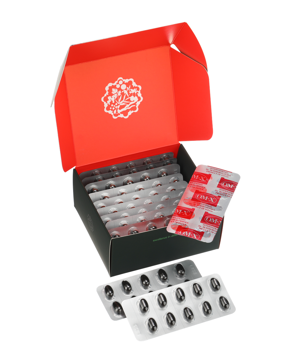 Ферментированный растительный комплекс (cинбиотик) OM-X® от Dr. OHHIRA® - 120 капсул