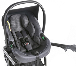 Детская коляска 3 в 1 Espiro Only 2025 и автокресло Pi Graphite 410 stylish black / Графитовый (Graphite 117)