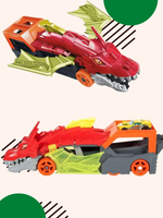 Hot Wheels GTK42 — игровой набор «Разъяренный Дракон с хранилищем для машинок»