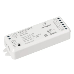 Конвертер SMART-C1 (12V, RF-0/1-10V, 2.4G) (Arlight, IP20 Пластик, 5 лет) 025036