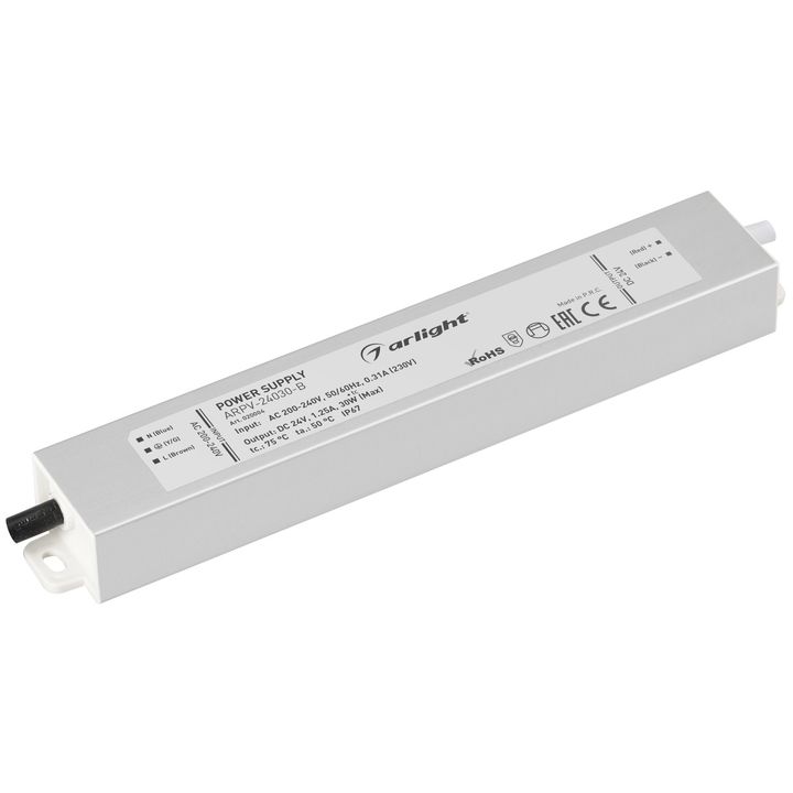 Блок питания Arlight ARPV-24030-B 24V 30W IP67 1,25A 020004