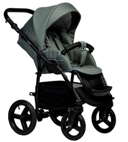 Детская коляска Indigo Impulse Eco 2 в 1 Ie01 шалфей кожа/шалфей