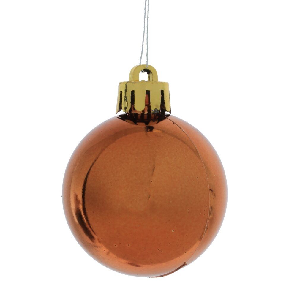 GAEM Набор из 12шт Украшение новогоднее "Шар", D 4 см, L9,5 W9,5 H10,5 см