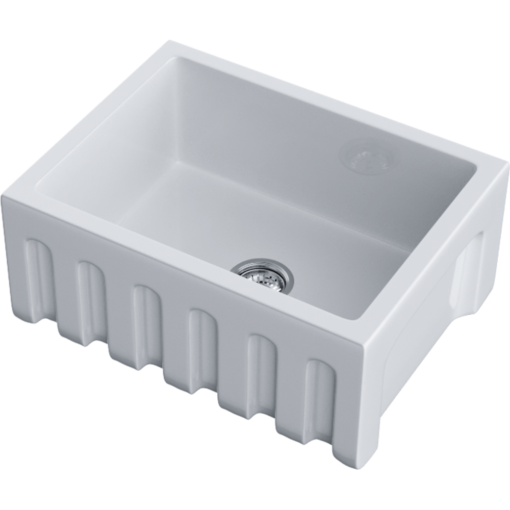 Мойка Omoikiri Mikura 61-WH Glossy Natceramic/белый глянцевый