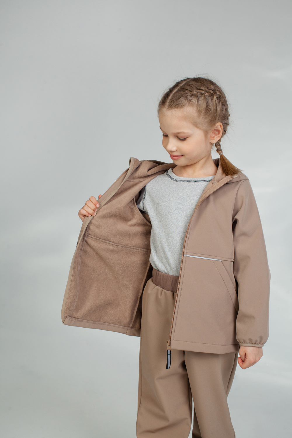 Костюм из софтшелла "Капучино"