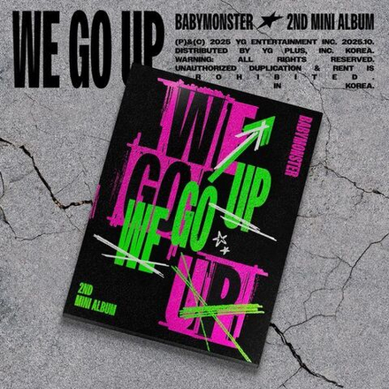 Альбом BABYMONSTER - 2nd MINI ALBUM [WE GO UP] (UP Ver.)