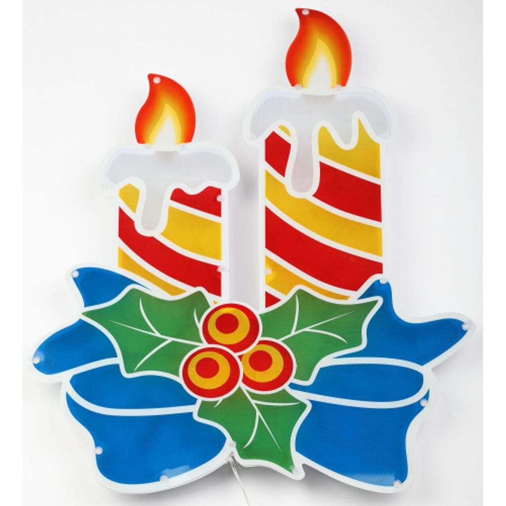 ENIOF-09 ЭРА Фигура LED Свечки, 220V, IP44 | Фигуры