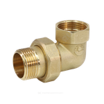 Соединитель латунь американка Ду 20 (3/4") угловой ВР/НР VALFEX VF.098.L.034