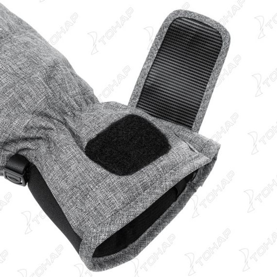 Варежки Comfort, цв.серый р.XL Helios