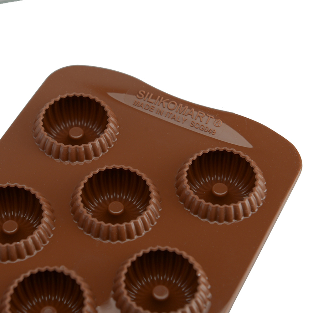 Форма силиконовая для приготовления конфет choco crown, 11х24 см