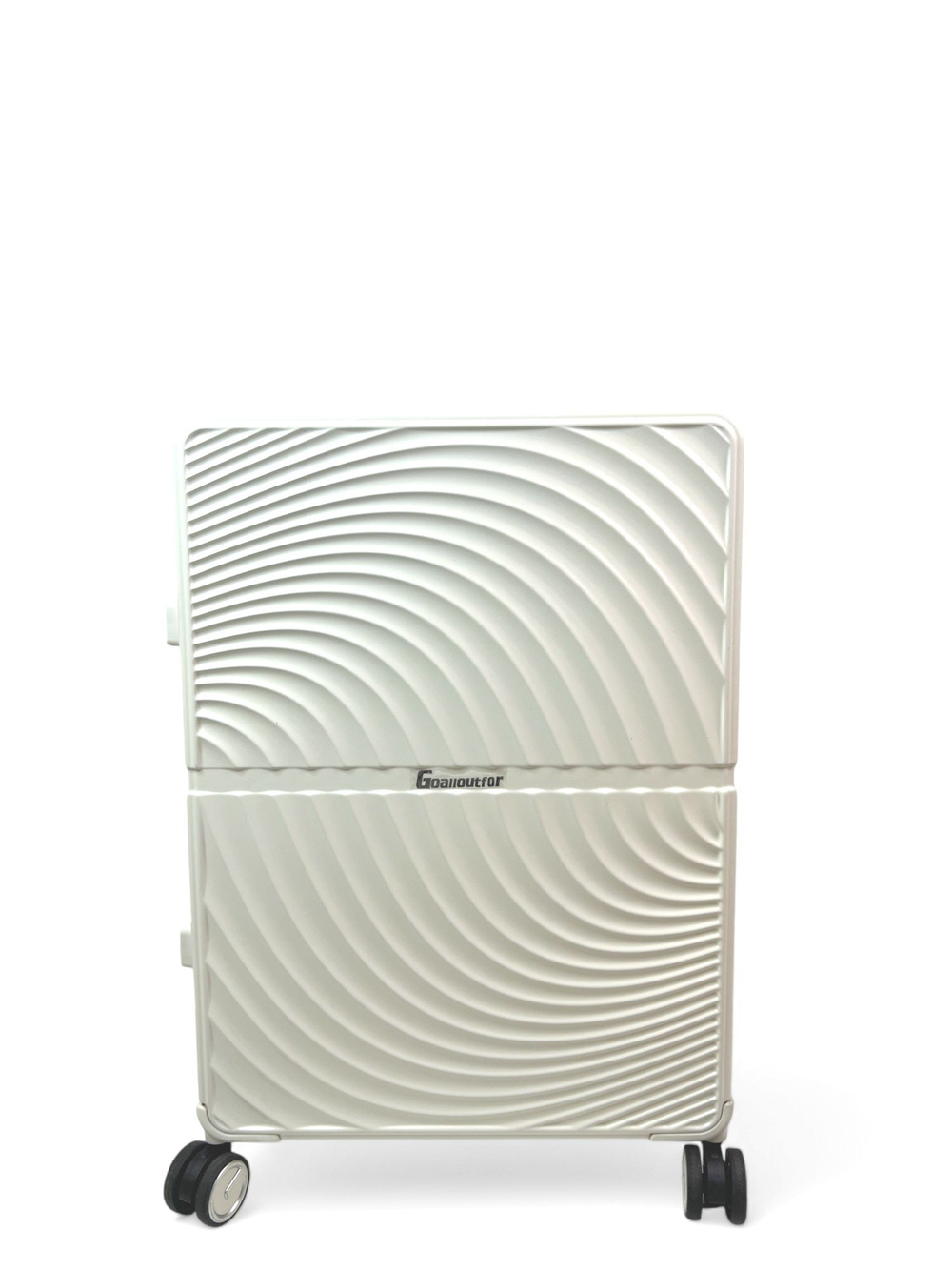Средний чемодан Bon-Voyage Model Wave, Белый, M+