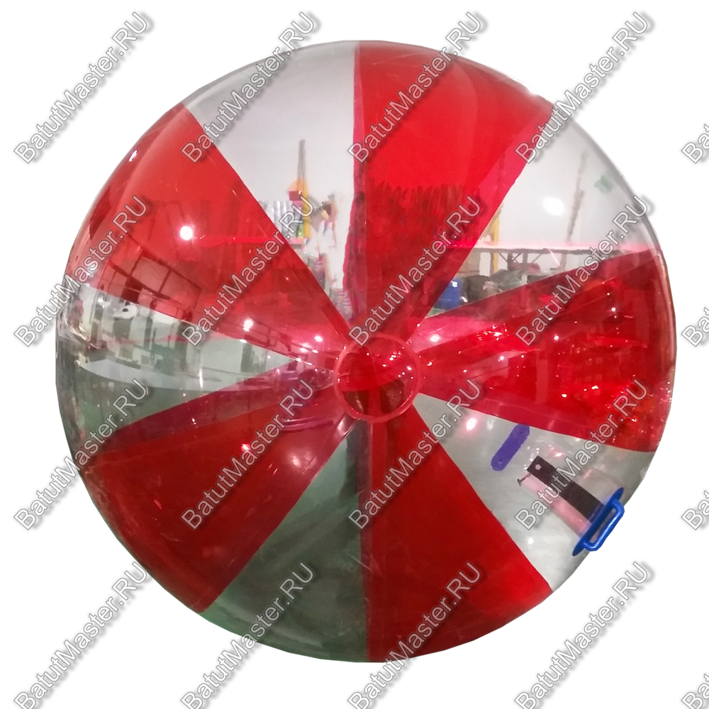 Аттракцион Водный шар ПВХ «Малина» 1,8*1,8*1,8 м