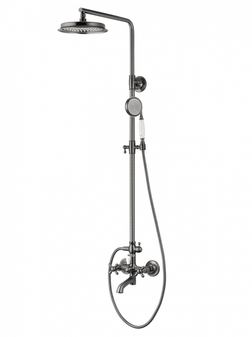 Душевая система WONZON & WOGHAND RETRO, Темный графит (WW-88739020-BGM)