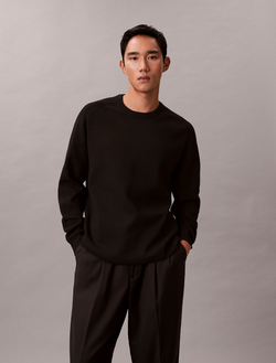 Свитер Calvin Klein Tech Knit Crewneck Sweater Black