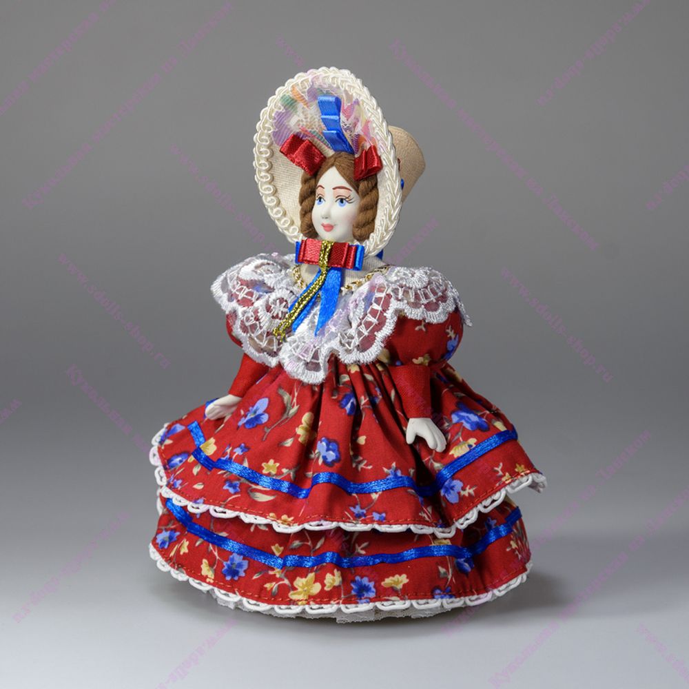Сувенирная кукла Барышня в капоре