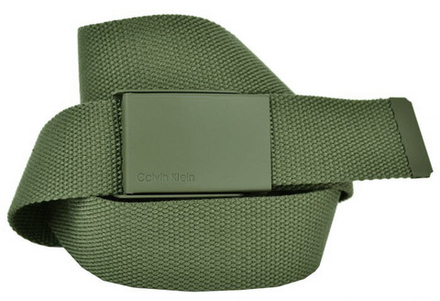 Ремень текстильный зелёный (хаки) стропа 4 см 40Stropa-CK-006-1