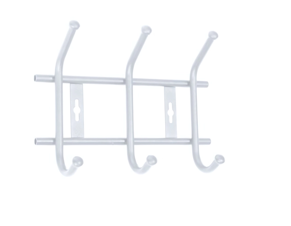 Вешалка настенная ВНТ3М (ВНТ3М/МБ матовый белый)