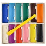 Пластилин классический "Сова" 12 цветов, 180 гр, со стеком (Каляка-Маляка)