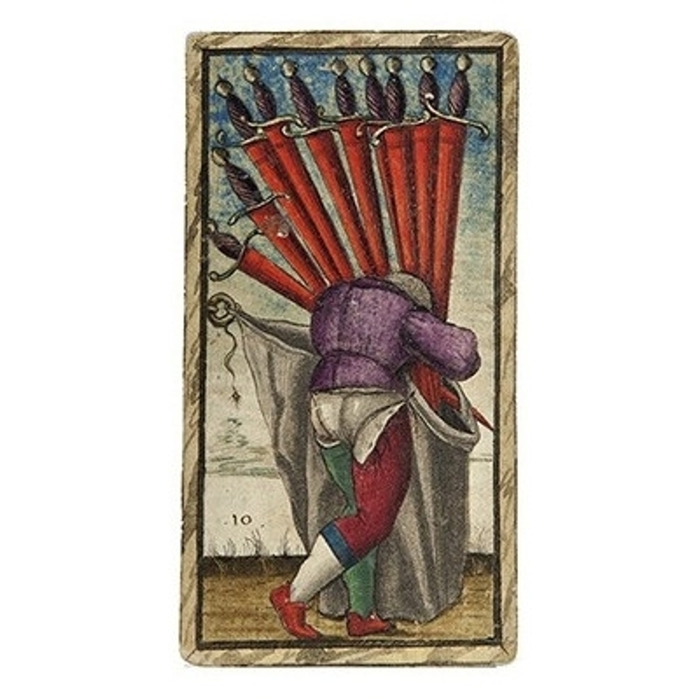 Набор "Sola Busca Tarot. Museum Quality / Таро Соло Буска. Музейное качество"