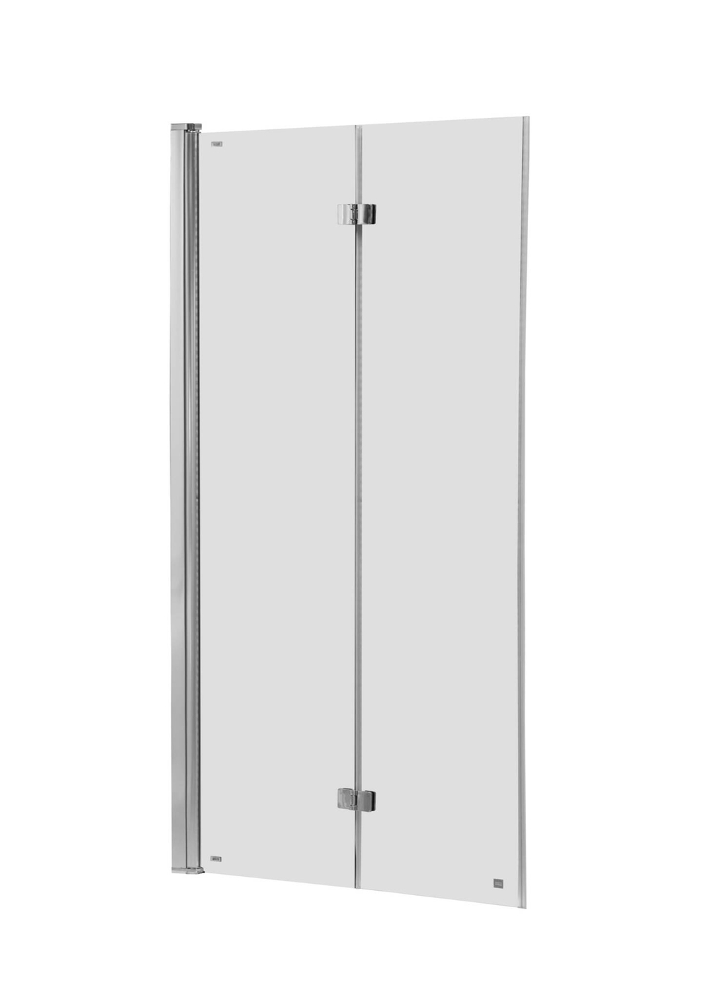 Шторка для ванны складная Roca Capital 1150x1400, прозрачное стекло, xром M4111512M