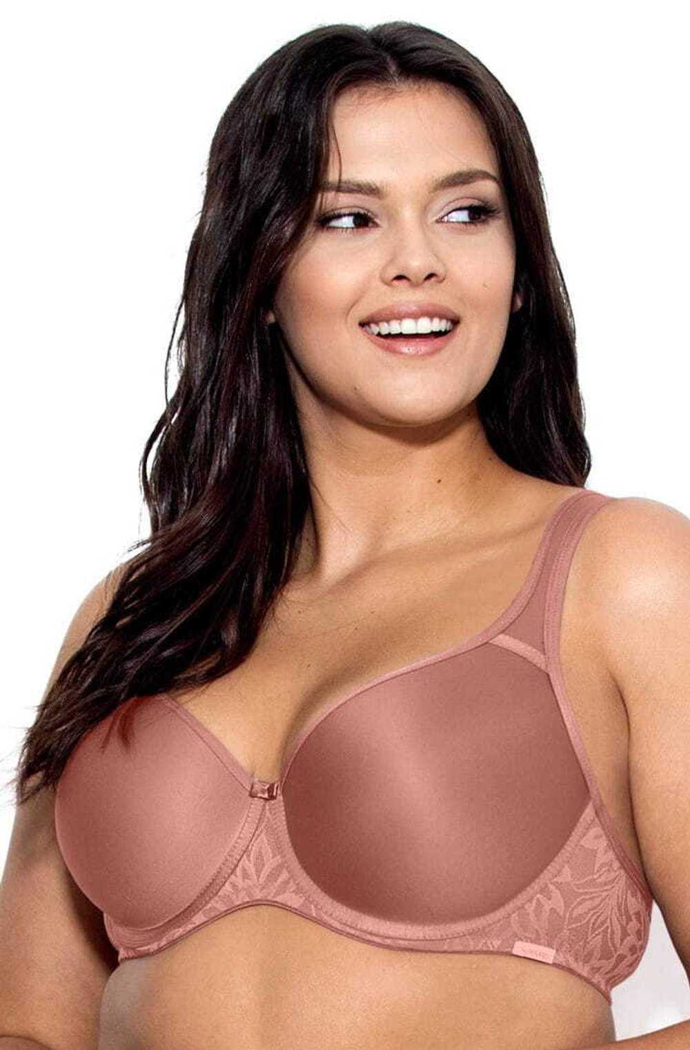 Бюстгальтер Marietta с чашками из гибридной пены (Размер: 80E) (Цвет: коралловый)