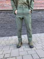 Тактический демисезонный костюм / softshell / олива