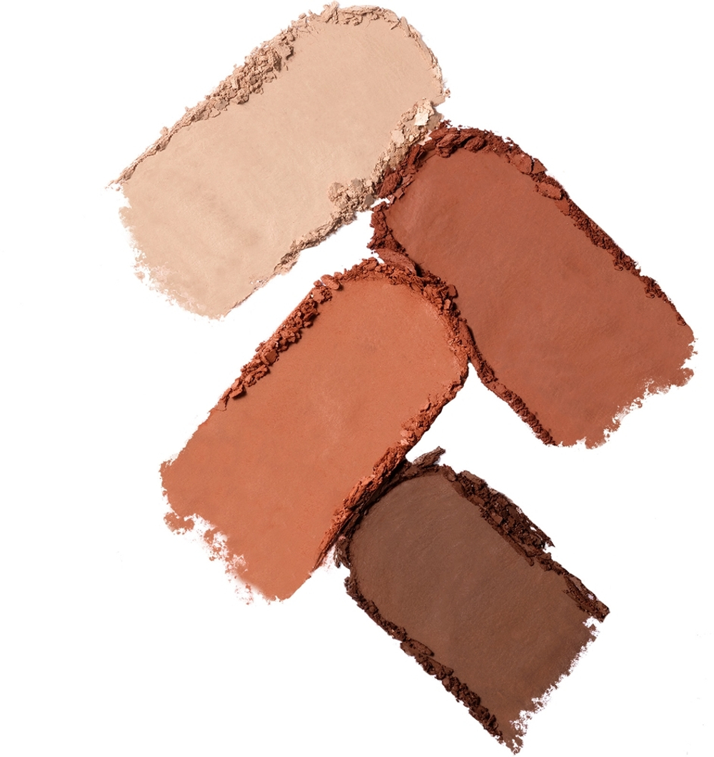 ZOEVA Velvet Love Eyeshadow Quad - палитра теней для век, 4× 1,5 g