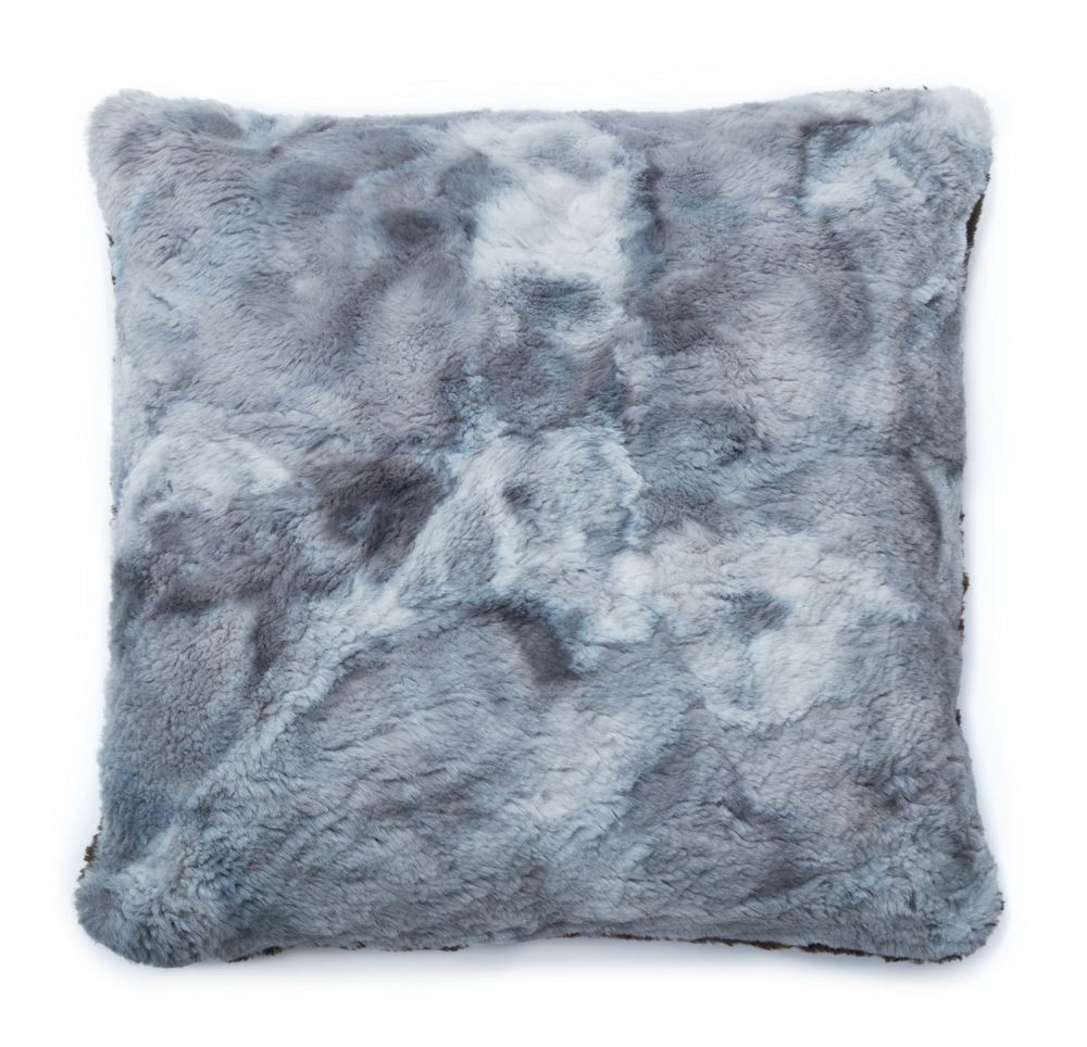 Подушка FUR Подушка Donati 45x45 Коричневый / Серый