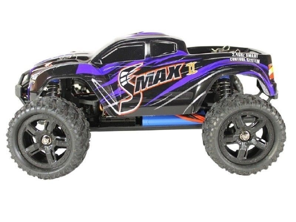 Радиоуправляемый монстр Remo Hobby SMAX масштаб 1:16/синий/Машина на пульте управления/Радиоуправляемый внедорожник/RH1631-BLUE