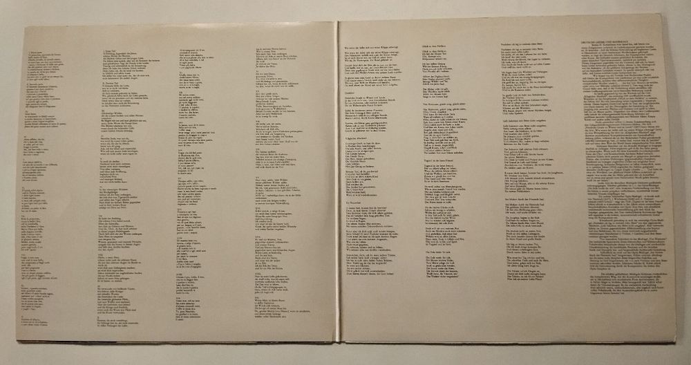 Винтажная виниловая пластинка LP Schuгtz Генрих Шютц Italienische Madrigale, Deutsche Lieder Und Madrigale 2LP (ГДР 1972)