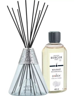 Maison Berger Paris - Набор палочек Starck + ароматическое масло Peau de Pierre 400мл / артикул   6902  / GTIN 3127290069023