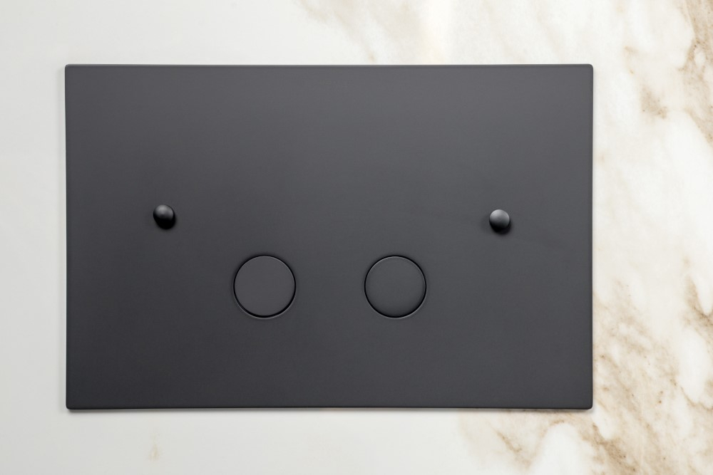 Boheme Кнопка для инсталляции латунь BLACK ультраплоская